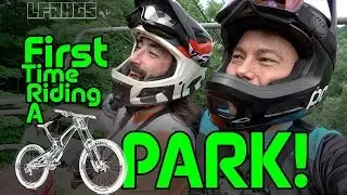 My first PARK riding experience! Snowshoe!! / Don't do what i did...