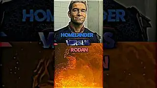 Homelander VS Rodan #rodan #godzilla #youtubeshorts #theboys #trending #viral #shorts #monsterverse
