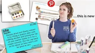 ARTIST TESTS PINTEREST ART HACKS?!