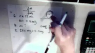 UCM and Gravity - Rollercoaster Problem (Problem 7)