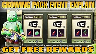 GROWING PACK EVENT EXPLAIN IN PUBG MOBILE | GET FREE M762 GUN SKIN GROWING PACK