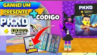 PK XD   GANHEI UM PRESENTE + CÓDIGO PARA VOCÊ! #pkxd #fundivirtase #codigo