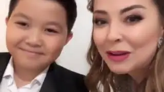 Ержан Максим,  Директор Kazakh TV Майя Бекбаева/Yerzhan Maxim, Director of Kazakh TV  Maya Bekbayeva