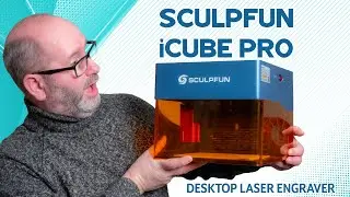 ▼ The iCube Pro | The Desktop laser for makers & crafters