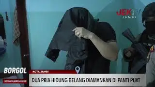 DUA PRIA HIDUNG BELANG DIAMANKAN DI PANTI PIJAT