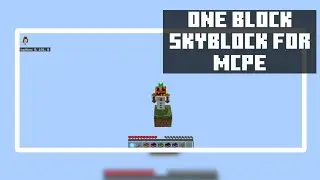 One Block Skyblock For Minecraft PE