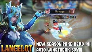 NEW SEASON PICK LANCE ? AUTO SAVAGE!!! | MLBB