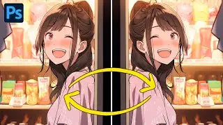 Flip/Mirror Image in Photoshop | Explained in 30 Seconds
