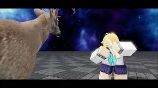 Shikanoko nokonoko koshitantan but in Roblox [My Deer Friend Nokotan]