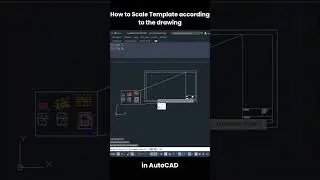 How to Scale Template to Match Your Drawing in AutoCAD 