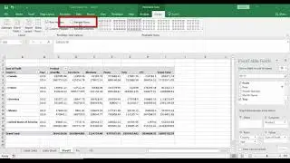 Pivot Table   Banded Row