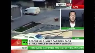 Syria: US strike force enters Syrian waters!