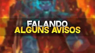 Falando alguns aviso no canal !! Um novo canal esse ano