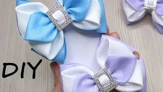 🎀 ЭТИ Банты РАСКУПИЛИ, как горячие пирожки 🎀 Bow heart 🎀