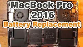 MacBook Pro Battery Replacement for models A1707, A1820 - Late 2016, Mid 2017