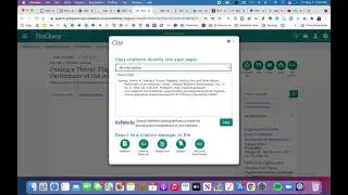 How to export a citation from a Proquest database to Noodletools (no sound)