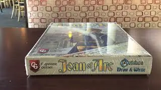 JOAN OF ARC ORLEANS DRAW & WRITE Board Game Unboxing Capstone Games