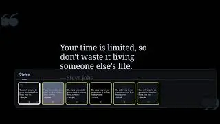 Quotes in Fullscreen