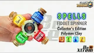 SPELLS SPINNER | Clash Royale | Liquid Silicone Tutorial