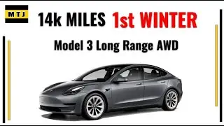 14k Miles 1st Winter Tesla Model 3 Long Range AWD