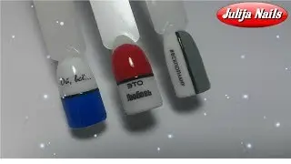 ▲Слайдеры на гель лаке / Как их крепить