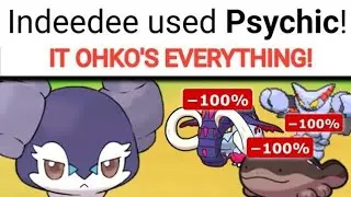 Indeedee is TOO MUCH to Handle