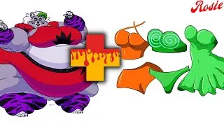 Fat Roxanne Wolf + 3 Swimsuits 👙 = ??? | FNAF Animation #rosie