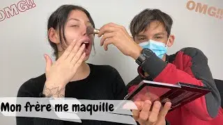 Mon frère ME maquille 💄