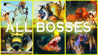 Jungle Adventures 3 All Bosses - Head Monkey, Gorilla, Giant Scorpio, Mummy, Angler Fish, Giant Grab