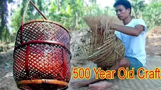 How to make basket art Vietnam