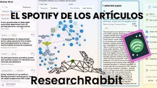 Tutorial de Research Rabbit el Spotify de los artículos