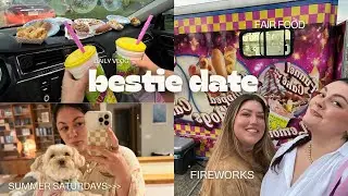 daily vlog 👯‍♀️🎆🍦| bestie date & seeing fireworks