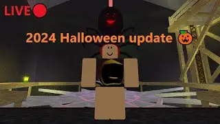 Playing the 2024 Halloween update in Infectious Smile! | Roblox Livestream
