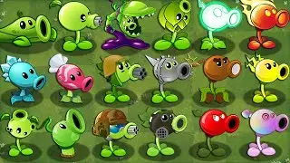Plants Vs Zombies 2 | All PEA Plants Power-Up! vs Deep Sea Gargantuar (PVZ2)