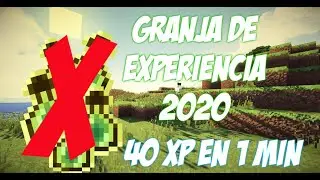 Tutorial para Granja De Experiencia MUY EFICAZ / Minecraft BEDROCK