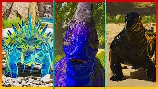 Taming a Creature From Every Variant Group - Ark Omega Mod