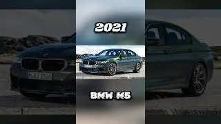 Evolution of BMW M5 🔥 (1990 ~ 2024) #shorts #virel #Bmw #M5 #supercar
