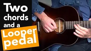 Gerry Cinnamon - 'Sometimes' Guitar Tutorial // 2 Chord Song + LOOPER Pedal (no capo)
