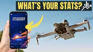 How to Access Your DJI Flight Statistic Report! 🚁📈