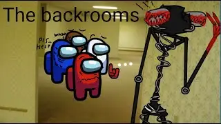 among us found the backrooms.......
