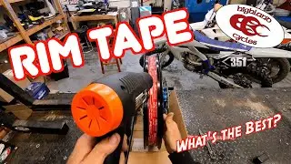 What Is The Best Way To Install Rim Tape On A Dirt Bike | Best Dirt Bike Rim Tape | Highland Cycles