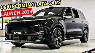 08 UPCOMING TATA SUV CARS LAUNCHING IN INDIA 2024 | PRICE, FEATURES, LAUNCH DATE | UPCOMING CARS