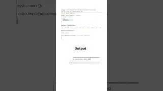 Python Mysql UPDATE, DROP👌
