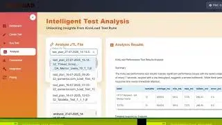 KickLoad - AI tool for performance testing