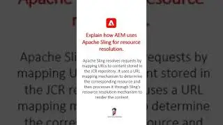 AEM uses Apache Sling for resource resolution 