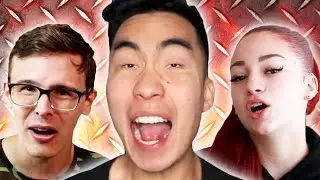 RiceGum ft. iDubbbz Content Cop & Jake Paul  - "Frick Da Police" Diss PARODY  | BAKED ep 1