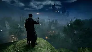 Night time in Hogwarts Legacy is a vibe...