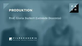 Produktion- Gespräch mit Gloria Burkert (Leitende Dozentin)