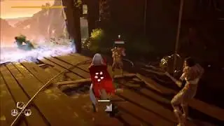 Poex plays Absolver: 2 vs 1 Boss fight
