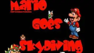 Mario Goes Skydiving.